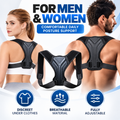 Adjustable Posture Corrector for Upper Back