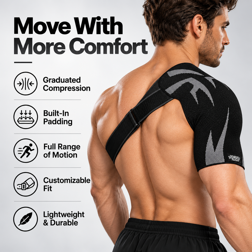 Adjustable Shoulder Support Brace