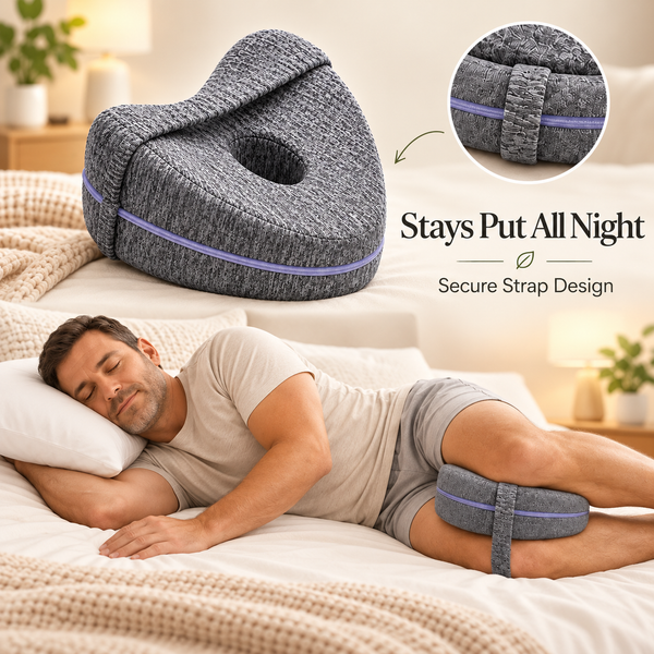 Memory Foam Knee Pillow for Side Sleepers