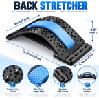 Back Stretcher for Posture & Lower Back Relief