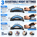Back Stretcher for Posture & Lower Back Relief
