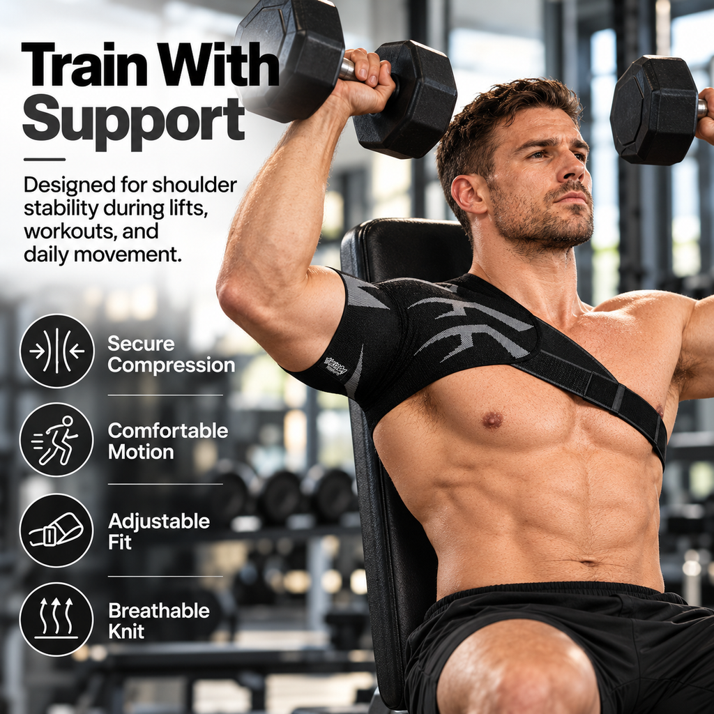 Adjustable Shoulder Support Brace