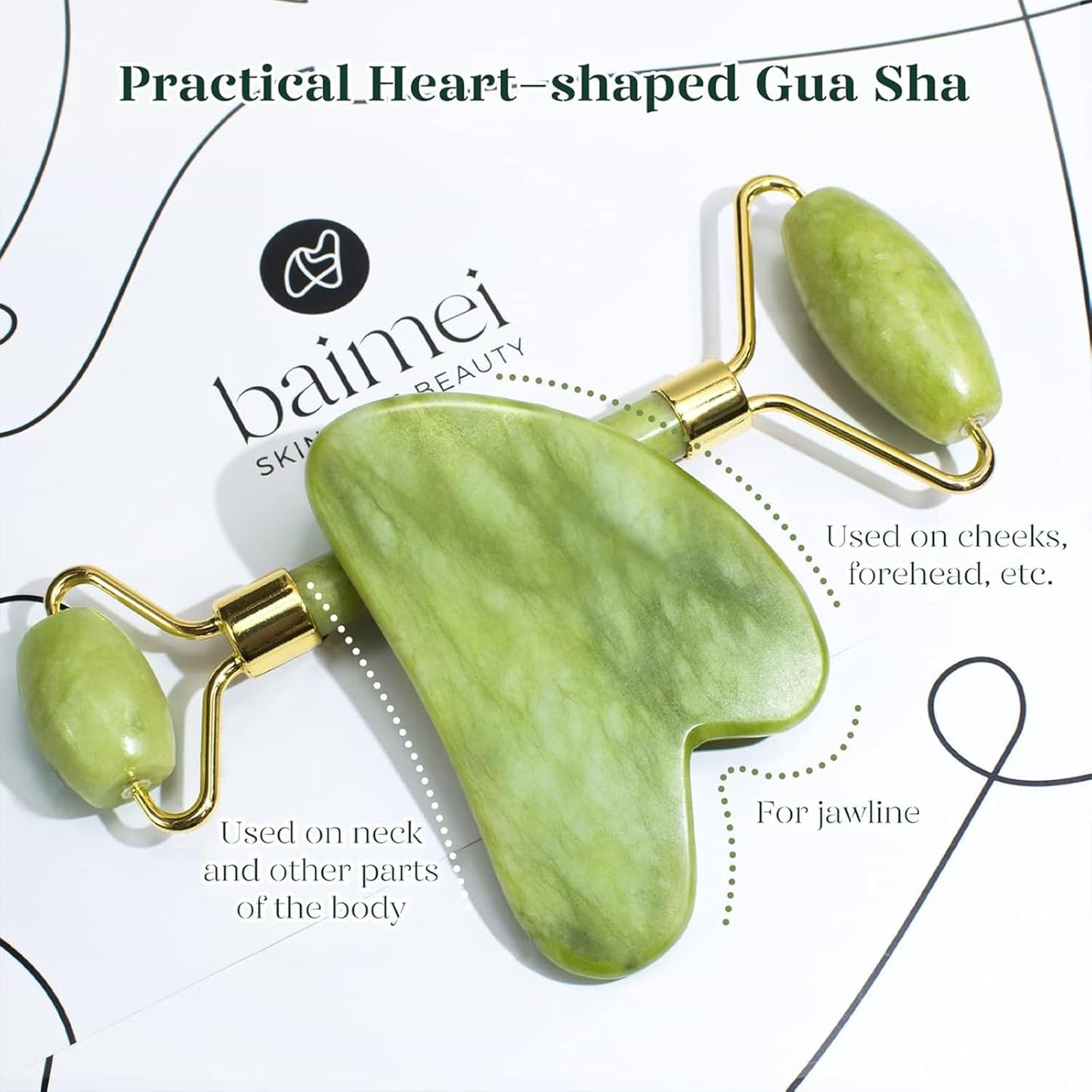 Ice Gua Sha Roller Set